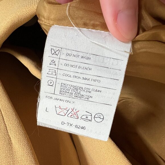 Vintage Giorgio Armani 80s 90s Blazer Dress Mini Midi Office Suit Old Money Luxe - Picture 7 of 9